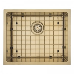 PVD Coloured 40L Brass Single Bowl Sink