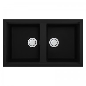 Granite Composite 62L Double Main Bowl Sink