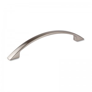 Brushed Nickel Bow Handle 1037
