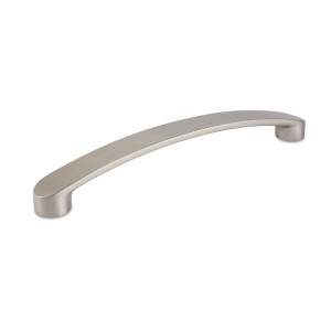 Brushed Nickel Bow Handle 122