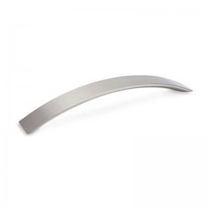 Brushed Nickel Bow Handle 3380
