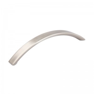 Brushed Nickel Bow Handle 9908
