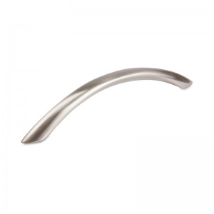 Brushed Nickel Bow Handle 9910