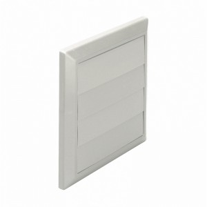 Wall Outlet with Gravity Flaps 125mm