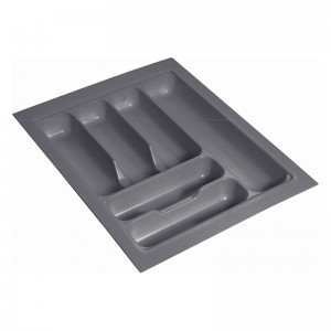 500mm Grey Kombi Cutlery Tray