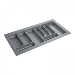 1000mm Grey Kombi Cutlery Tray