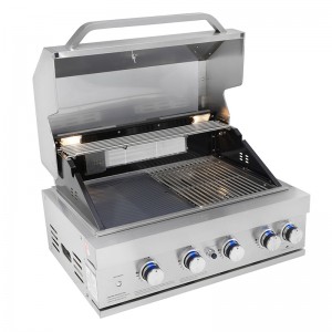 4 Burner Built-in Barbeque Grill