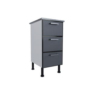 810x400 Alfresco Base 3 Drawer Unit