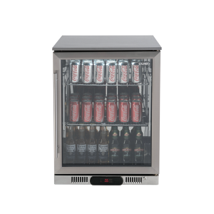 138L Single Right Hand Door Stainless Steel Beverage Fridge