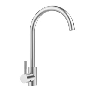 Stainless Steel Kitchen Goose Neck Mixer Tap