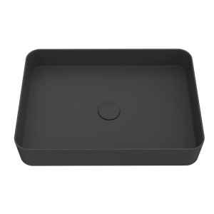PVD Rectangular Vanity Basin Black