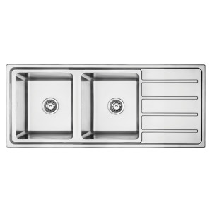 Everglades Double Main Bowls and Drainer 56L