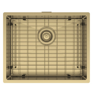 Hand Fabricated PVD Maxi Bowl Brass 38L